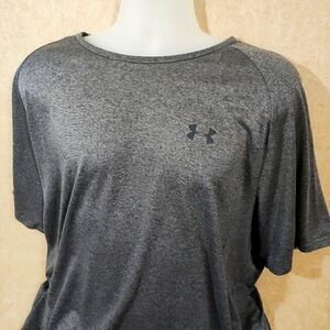 Under Armour The Tech Tee Gray Mens #3